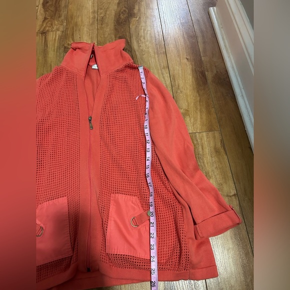 Allison Daley Mesh Knit 100% Cotton Lightweight Sweater - Picture 8 of 12